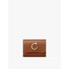 Cartier Womens Caramel Panthère De  Mini Leather Wallet In Caramel