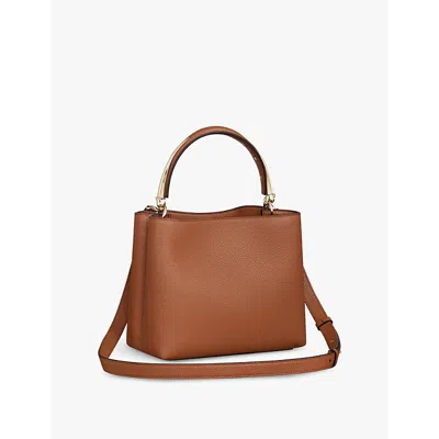 Cartier Womens Caramel Panthère De  Small Leather Top-handle Bag