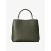 Cartier Womens Green Panthère Double De  Medium Leather Top-handle Bag In Green