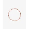 Cartier Womens Rose Gold Santos De  Small 18ct Rose-gold Chain Bracelet&nbsp; In Gold