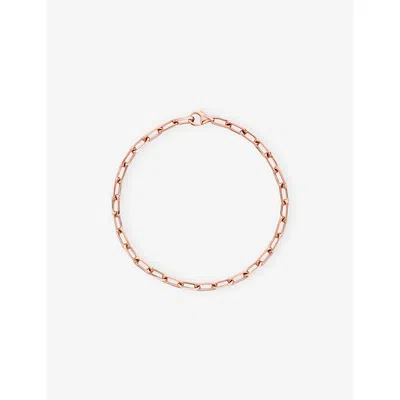Cartier Womens Rose Gold Santos De  Small 18ct Rose-gold Chain Bracelet&nbsp;