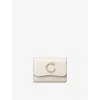 Cartier Womens Panthère De  Mini Leather Wallet Salt Whit