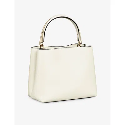 Cartier Womens Salt White Panthère De  Small Leather Top-handle Bag