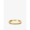 Cartier Womens Yellow Gold Love Classic 18ct Yellow-gold And 1.99ct Brilliant-cut Diamond Bracelet In Gold