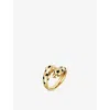 Cartier Yellow Gold, Tsavorite Garnet And Onyx Panthère De  Ring In Gold