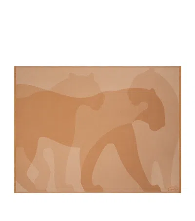 Cartier Wool-cashmere Panthère De  Blanket