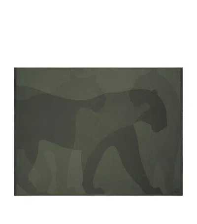 Cartier Wool-cashmere Panthère De  Blanket