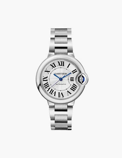 Cartier Womens Steel Crwsbb0044 Ballon Bleu De Steel Mechanical Watch