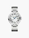 Cartier Womens Steel Crwsbb0048 Ballon Bleu De Steel Mechanical Watch In Steel