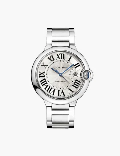 Cartier Womens Steel Crwsbb0049 Ballon Bleu De Steel Mechanical Watch
