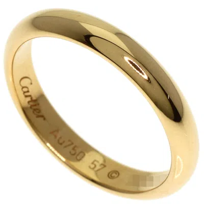 Pre-owned Cartier Yellow Band Ring ()