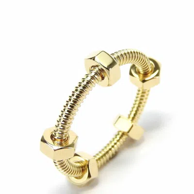 Pre-owned Cartier Yellow Gold (18k) Band Ring ()