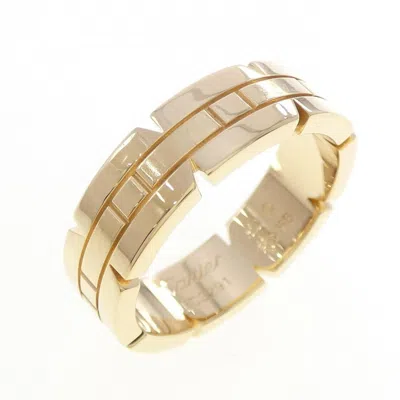 Pre-owned Cartier Yellow Gold (18k) Band Ring ()