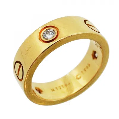 Pre-owned Cartier Yellow Gold (18k) Band Ring ()