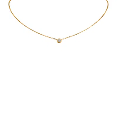 Cartier Yellow Gold And Diamond  D'amour Necklace
