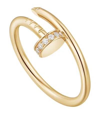 Cartier Yellow Gold And Diamond Juste Un Clou Ring