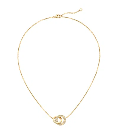 Cartier Yellow Gold And Diamond Love Necklace