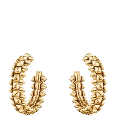 Cartier Yellow Gold Clash De  Hoop Earrings