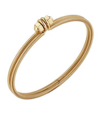 Cartier Yellow Gold Écrou De  Bracelet In Silver