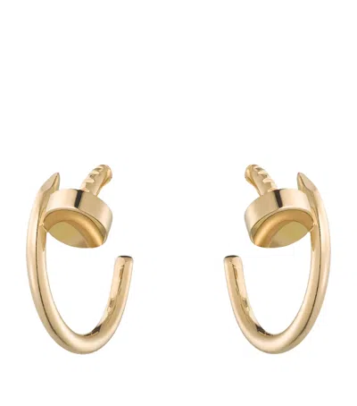 Cartier Yellow Gold Juste Un Clou Hoop Earrings