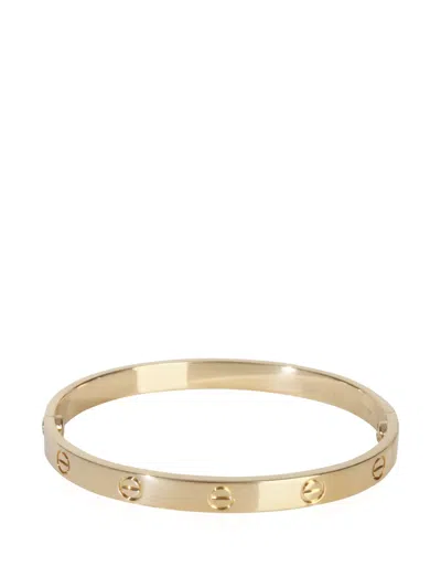 Pre-owned Cartier Yellow Gold Love Bracelet