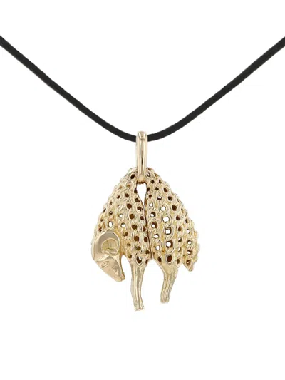 Pre-owned Cartier Yellow Gold Toison D'or Sheep Pendant