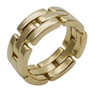 Pre-owned Cartier Yellow Gold Yellow Gold (18k) Band Ring ()