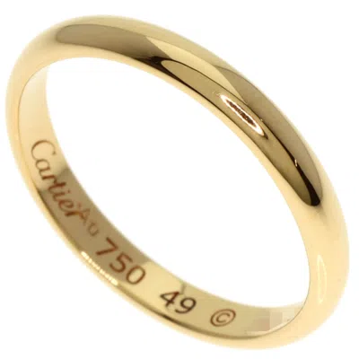 Pre-owned Cartier Yellow Gold Yellow Gold (18k) Band Ring ()