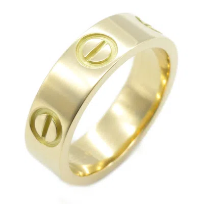 Pre-owned Cartier Yellow Gold Yellow Gold (18k) Band Ring ()