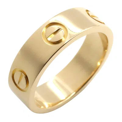 Pre-owned Cartier Yellow Gold Yellow Gold (18k) Band Ring ()