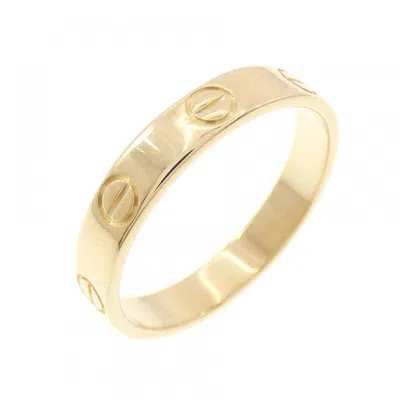 Pre-owned Cartier Yellow Gold Yellow Gold (18k) Band Ring ()