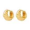 Cartilage Cartel Women's Croissant Tapered Huggies Gold In Gold