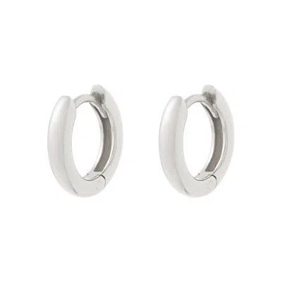 Cartilage Cartel Women's Dainty Huggies Silver