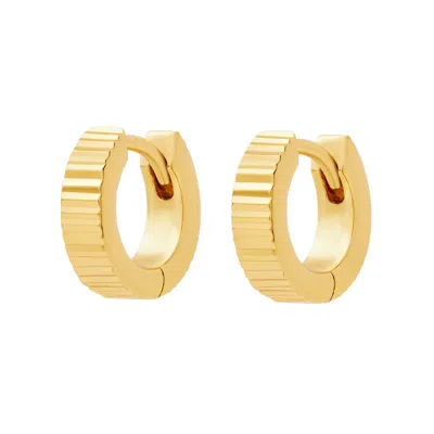 Cartilage Cartel Women's Fluted Huggies Gold