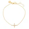 Cartilage Cartel Women's North Star Bracelet Gold In Gold