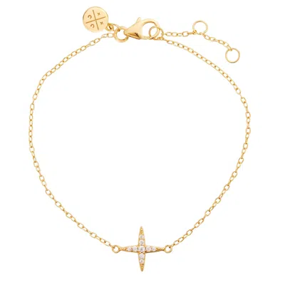 Cartilage Cartel Women's North Star Bracelet Gold