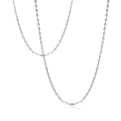 Cartography Men's Anchor - Necklace In Sterling Silver