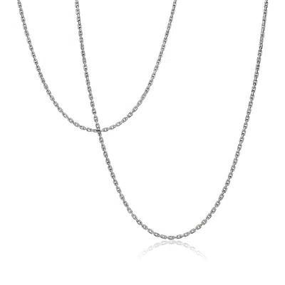 Cartography Men's Diamond Life - Necklace In Sterling Silver