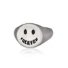Cartography Men's Fuck You - Smiley Ring In Sterling Silver