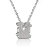 Cartography Men's Get Bread - Necklace In Sterling Silver