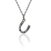 Cartography Men's Horseshoe - Necklace In Sterling Silver