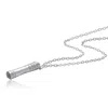 Cartography Men's Hundred Dolla Bill Y'all - Straw Necklace In Sterling Silver
