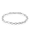 Cartography Men's Loops - Oval Link Bracelet In Sterling Silver