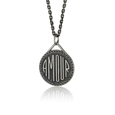 Cartography Men's Love - Necklace In Sterling Silver