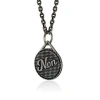 Cartography Men's Non Non Non - Necklace In Sterling Silver