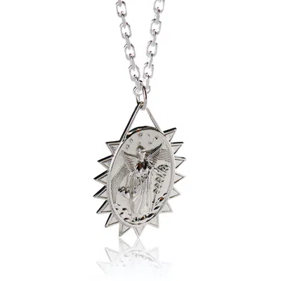 Cartography Men's Rainbow Rider - Iris Rainbow Necklace In Sterling Silver