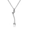 Cartography Men's To The Marrow - Femur Bone Necklace In Sterling Silver