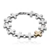 Cartography Men's Who's Your Plus One? Bracelet In Sterling Silver