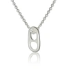 Cartography Women's Beer Can - Necklace In Sterling Silver