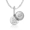 Cartography Women's Capricorn Zodiac Locket Necklace In Sterling Silver In Silver